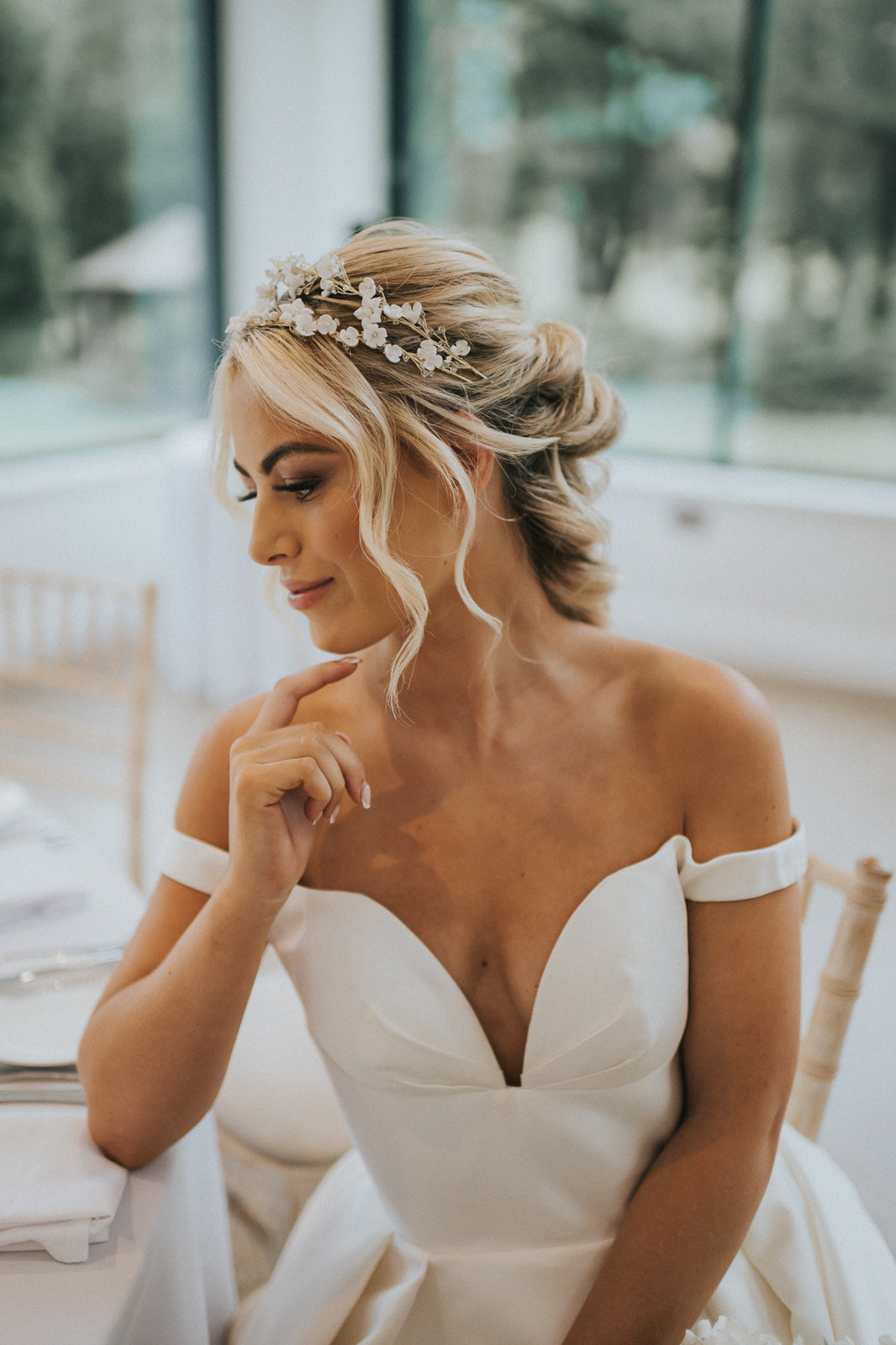 Kallithea Bridal Headband