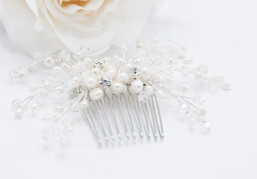 Lucia Bridal Hair Comb