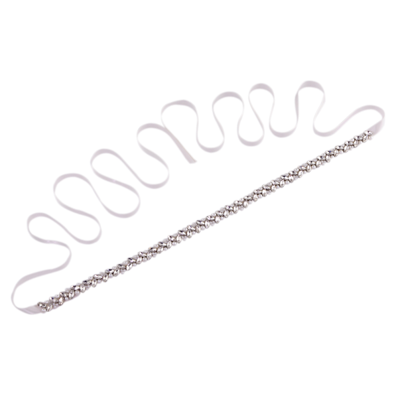 Libra Pearl Crystal Bridal Belt