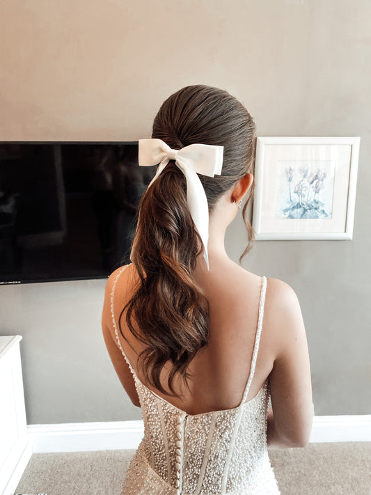 Luxe Bridal Hair Bow