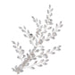 Olive Crystal Branch Bridal Head Piece