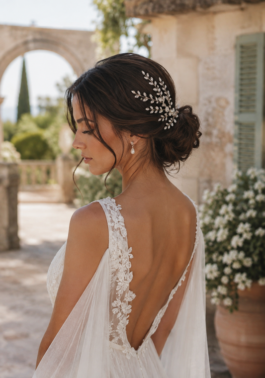 Olive Bridal Head Piece