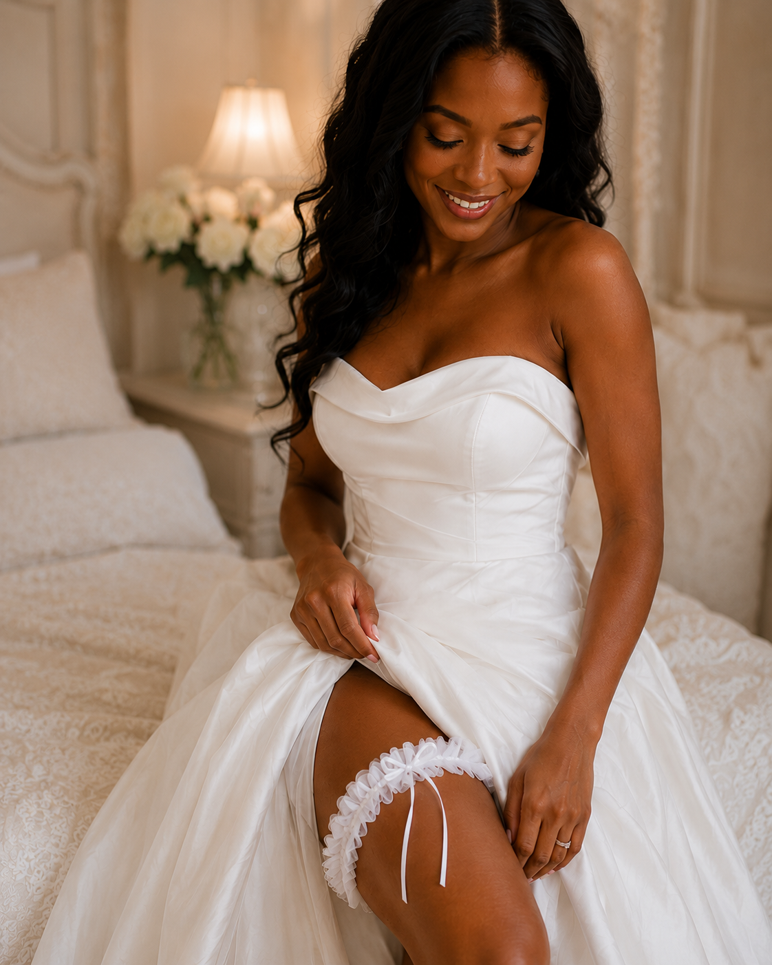 Tallulah Tulle Bridal Garter
