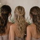 3 x Boho Crescent Moon Hair Clips