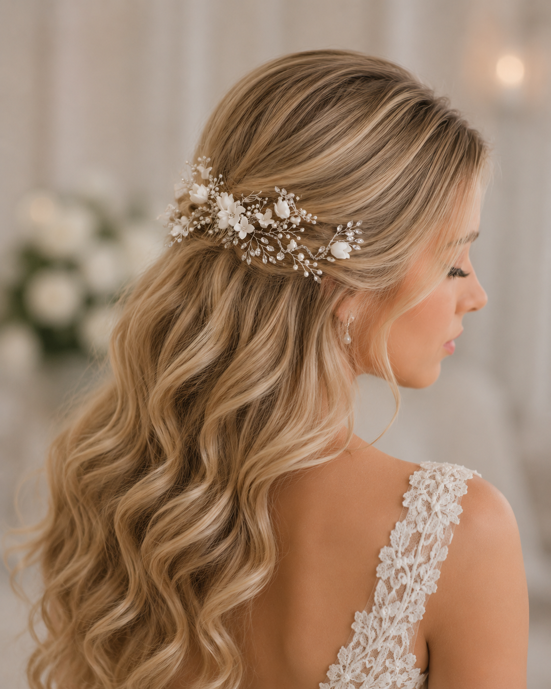 Milano Bridal Hair Comb