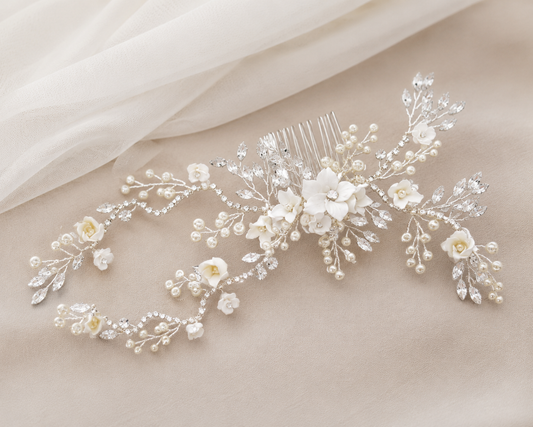 Milano Bridal Hair Comb