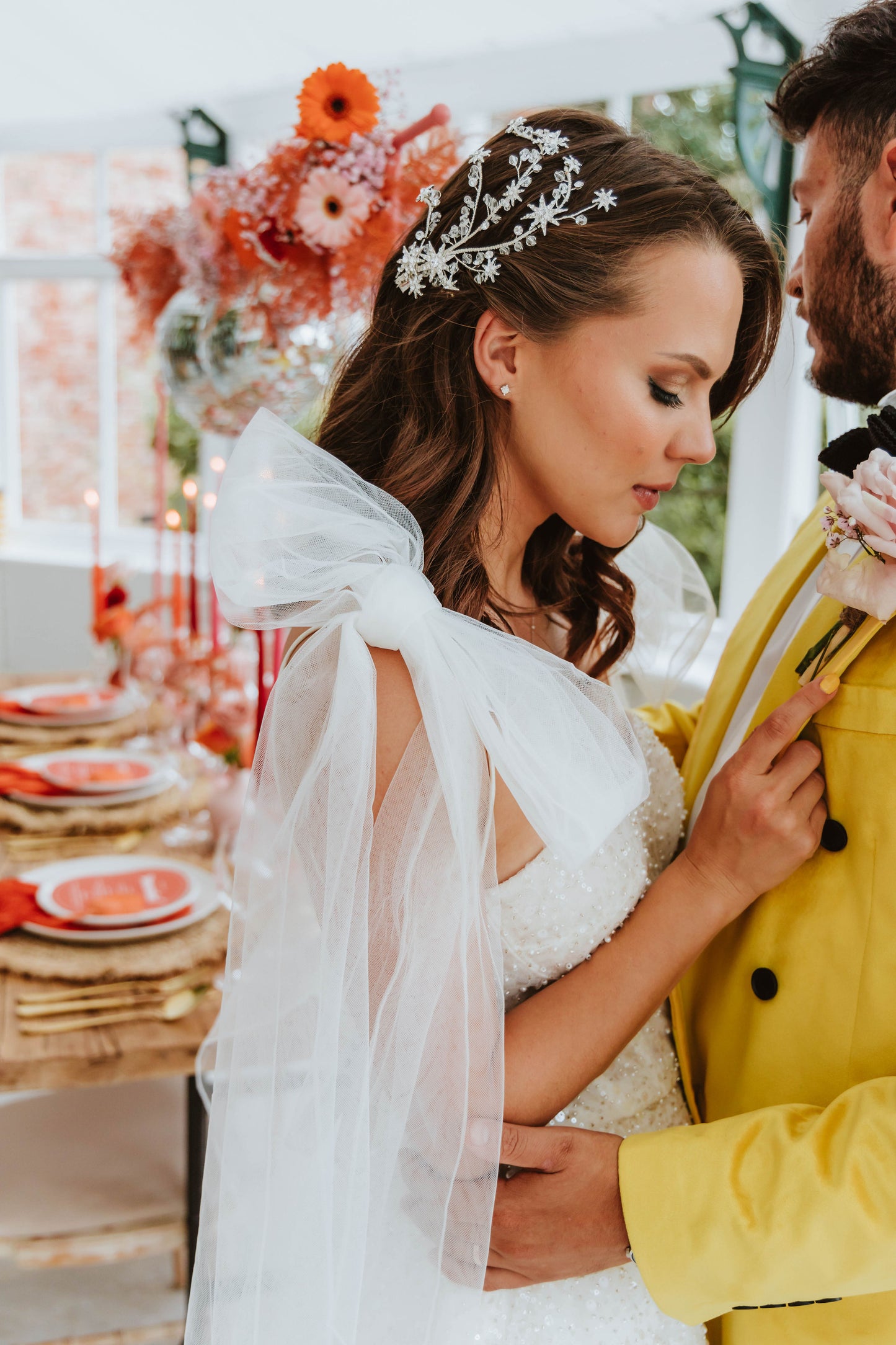 Astrid Bridal Headpiece